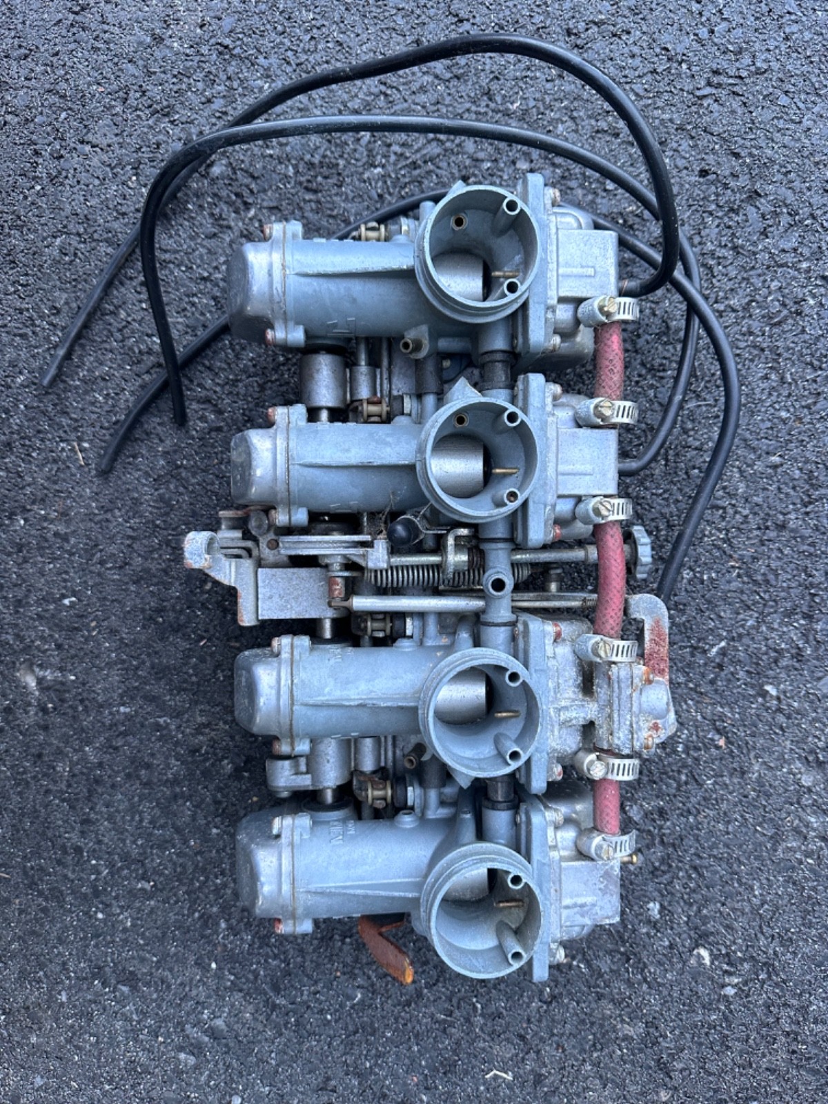 Vintage 1978 Kawasaki KZ1000 OEM Carburetor Set