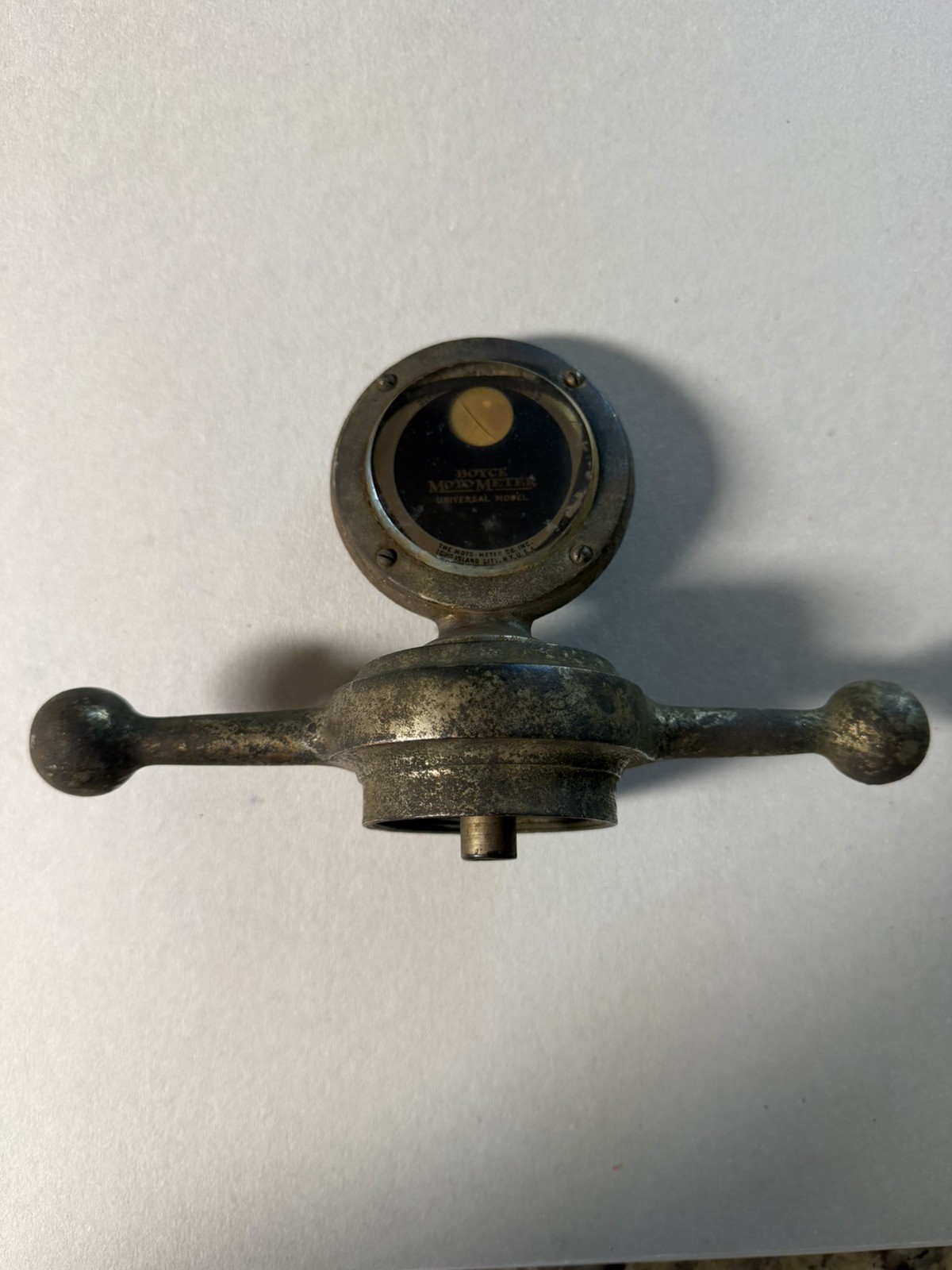 1920’s BUICK MASTER Motometer Temp Heat Gauge Radiator Cap Hood Ornament Mascot