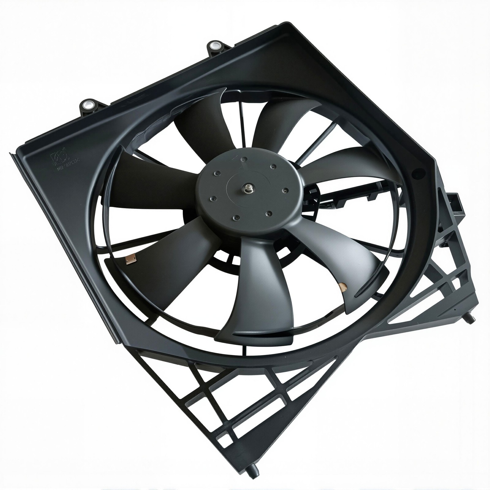 Fit 2018-2022 Honda Accord Right Engine Condenser Cooling Fan w/ Shroud Assembly