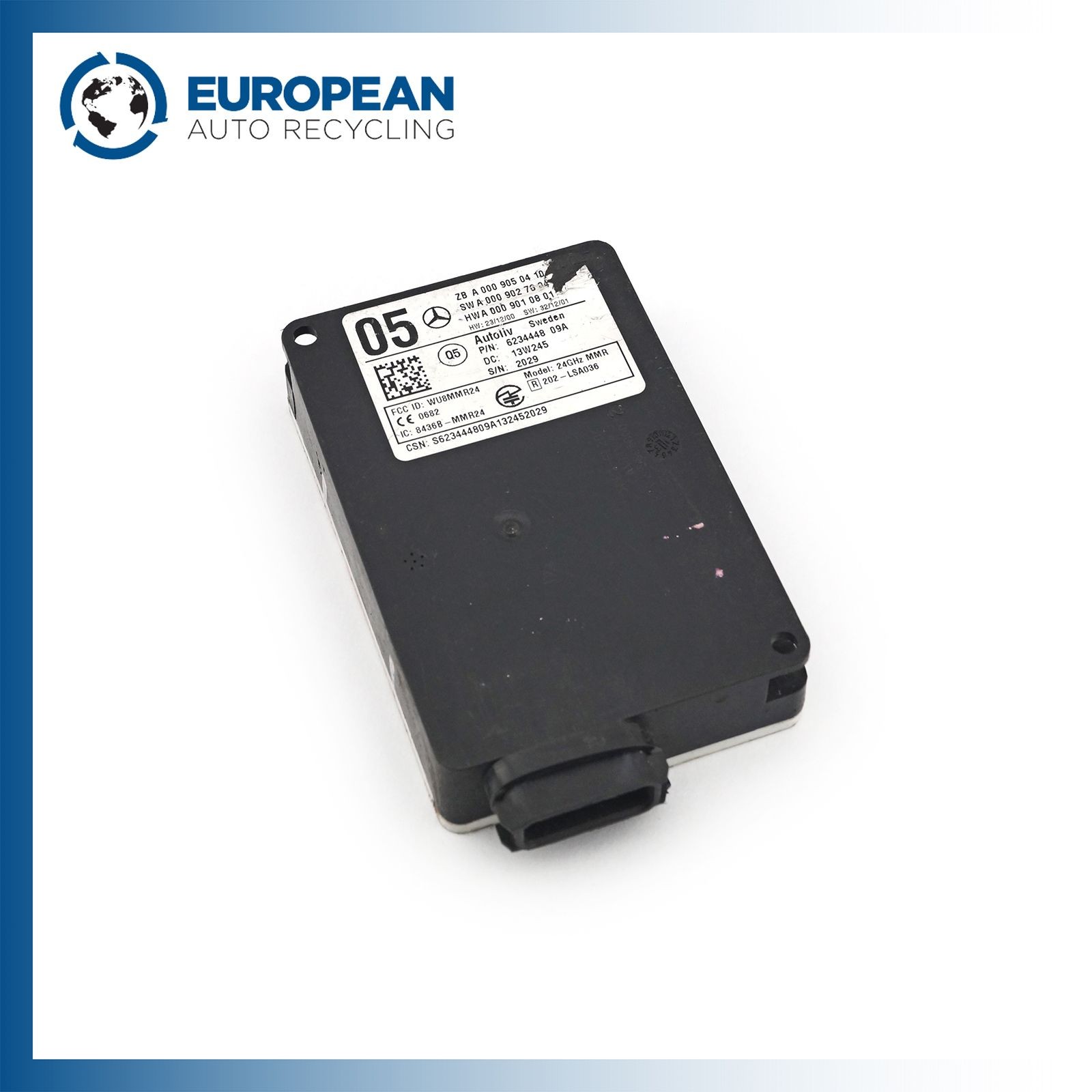 11-17 MERCEDES RADAR SENSOR - OEM 0009050410 / 0009055103