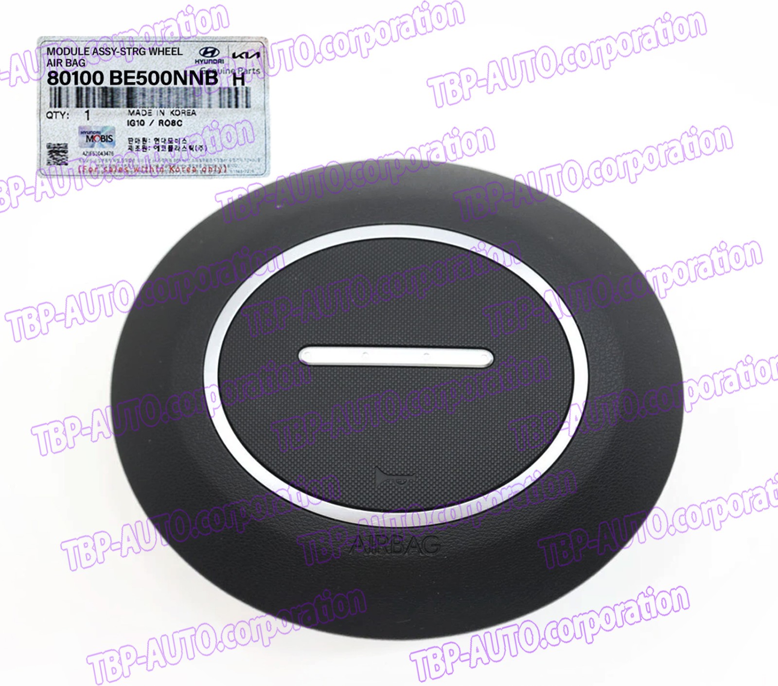 GENUINE ® MODULE ASSY STRG WHEEL FOR 2024-2026 Hyundai Kona OEM 80100BE500NNB