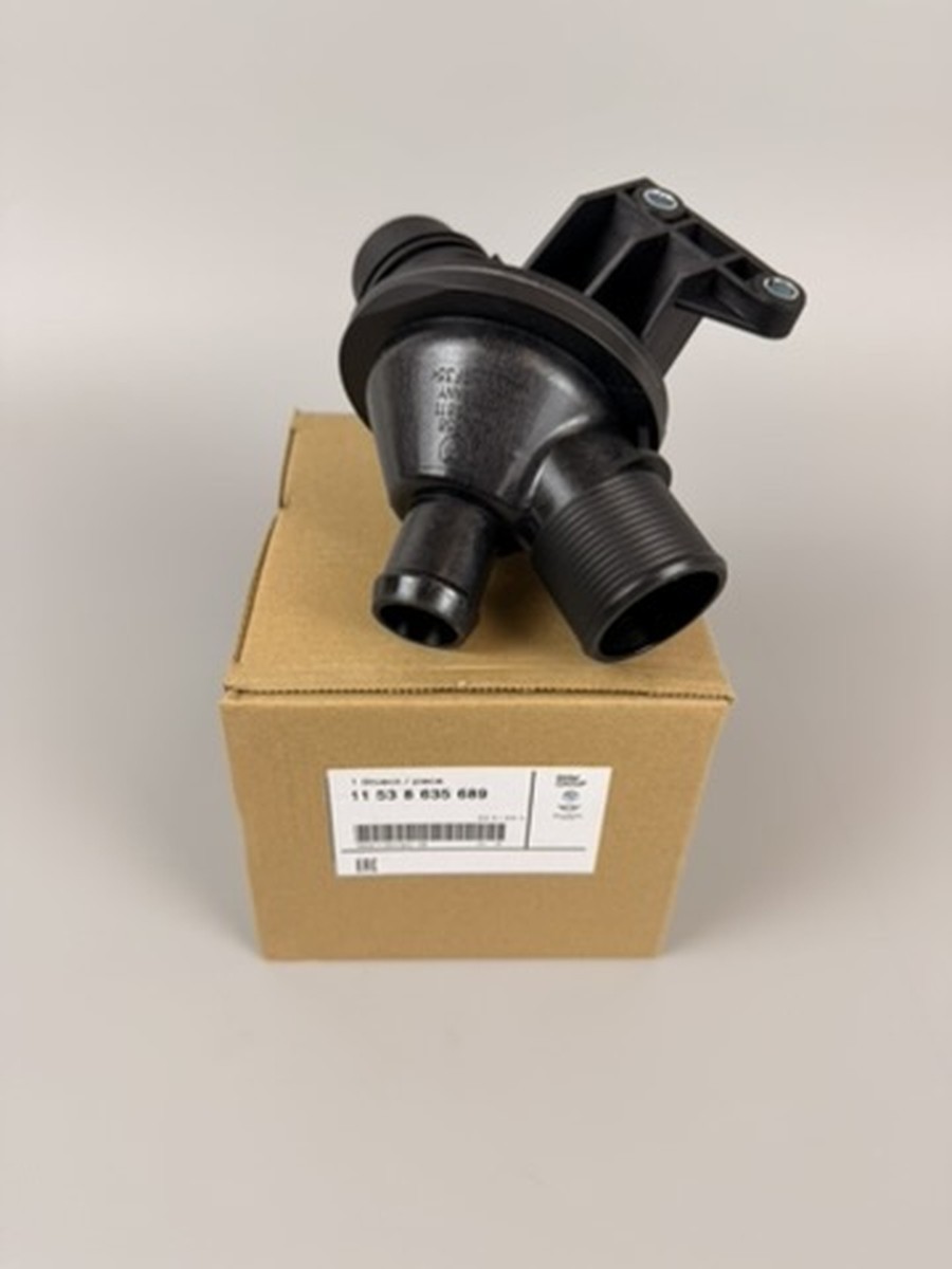 Genuine BMW 11538635689 Thermostat with Housing N20 2.0T 228i 328i 428i 528i X1