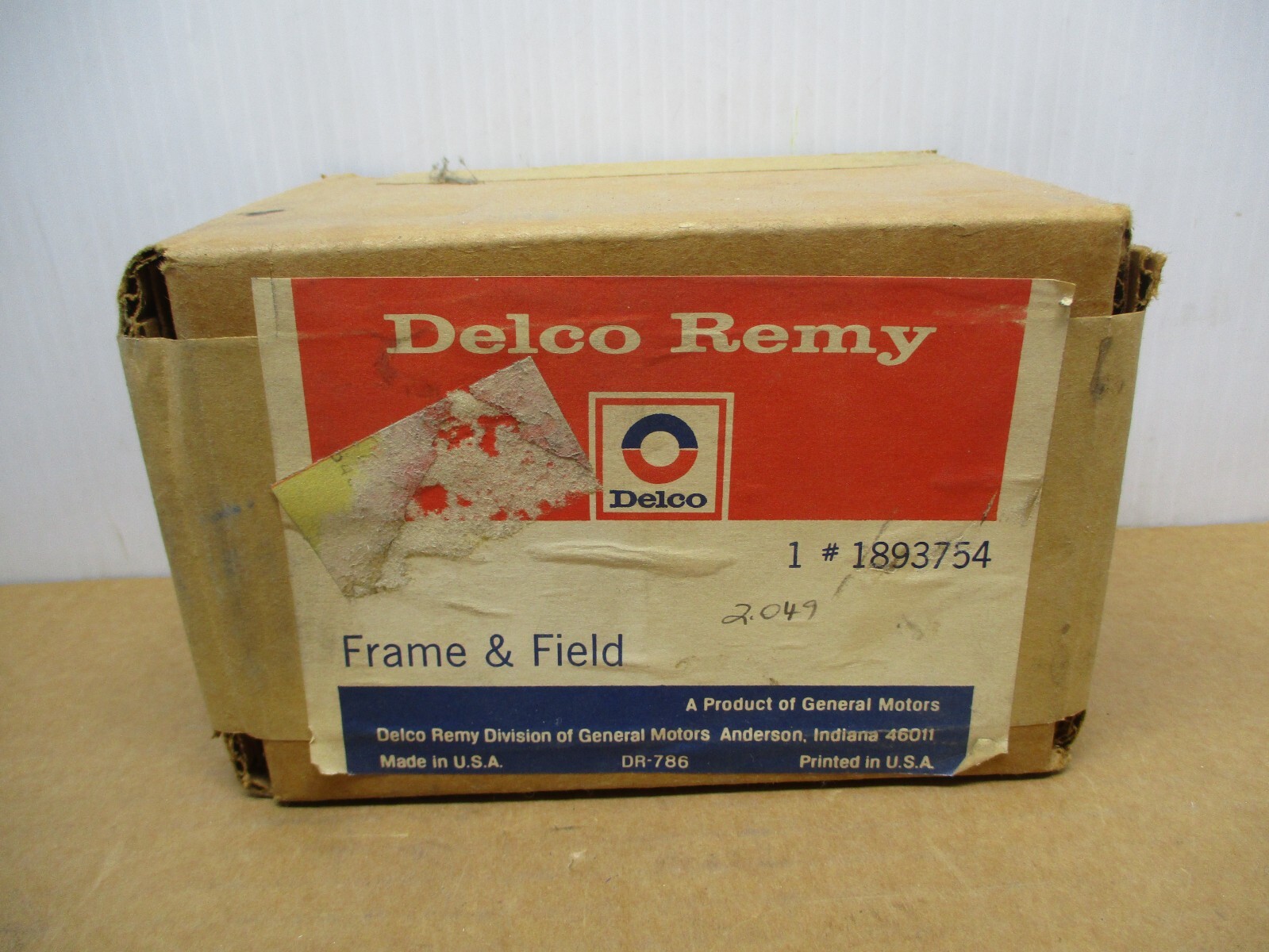 Delco Remy  FRAME & FIELD 1893754