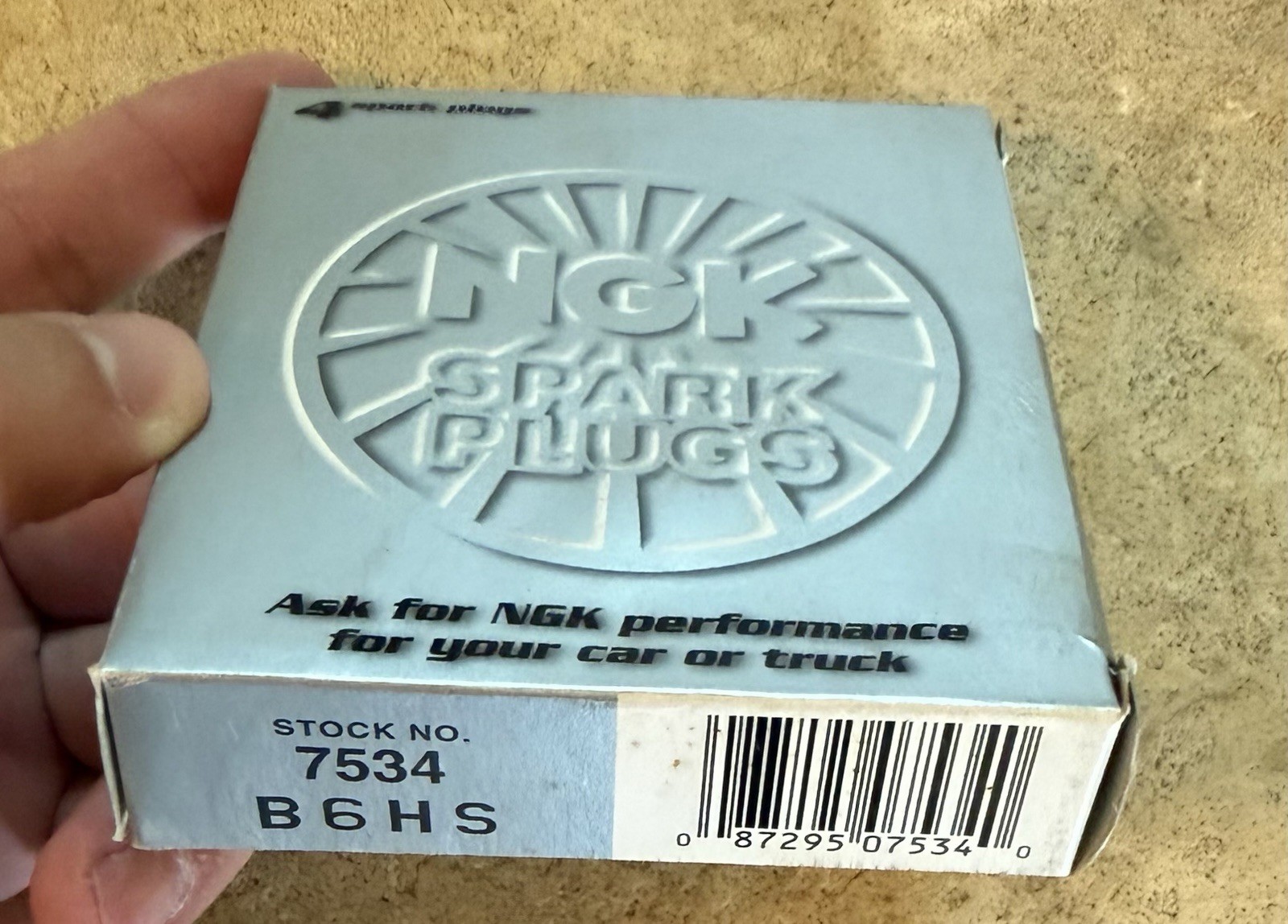 NGK Spark Plugs Pack Of 4 B6HS #7534