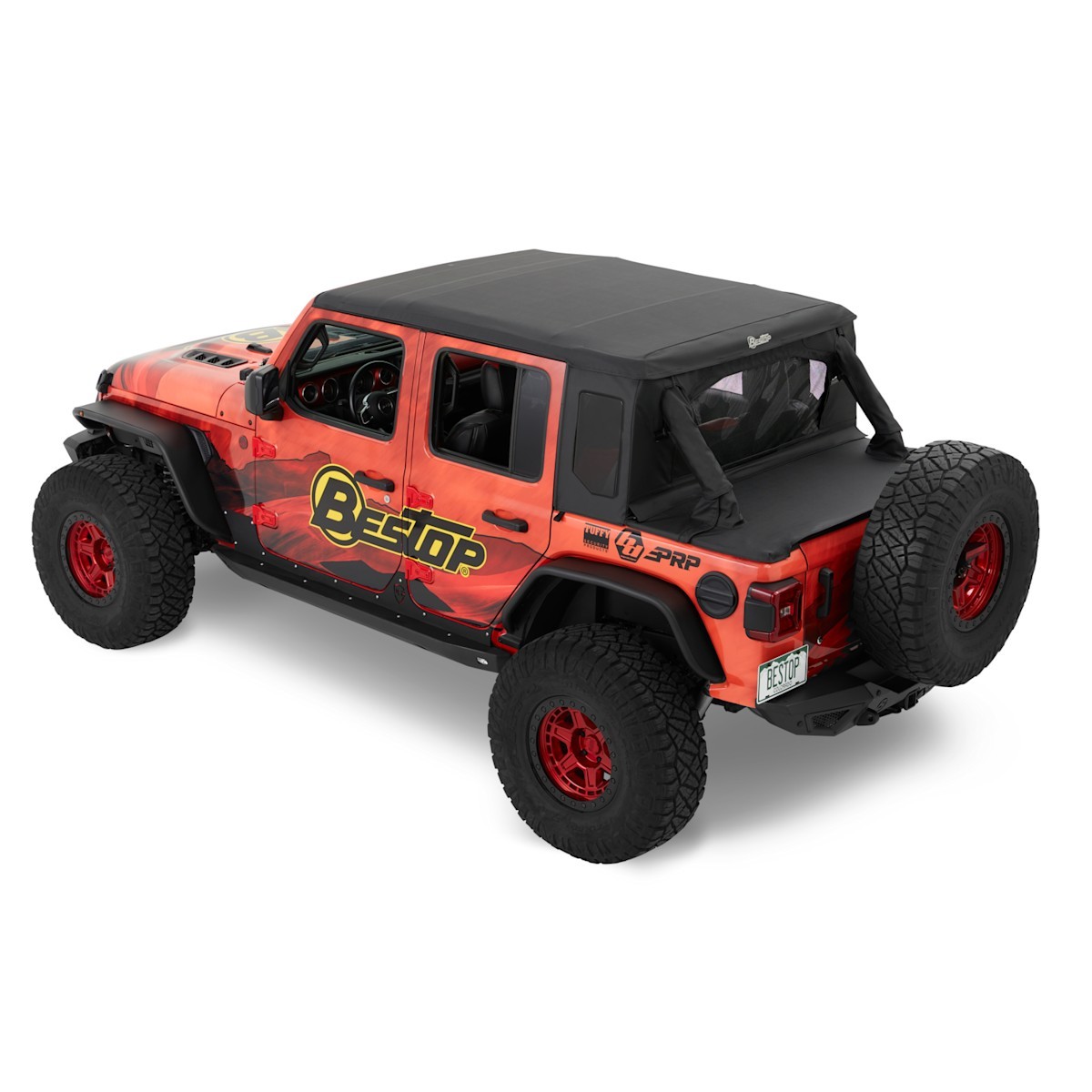 80100-17 Bestop Soft Top for Jeep Wrangler 2018-2024 80100-17 Bestop Soft Top for Jeep Wrangler 2018-2024