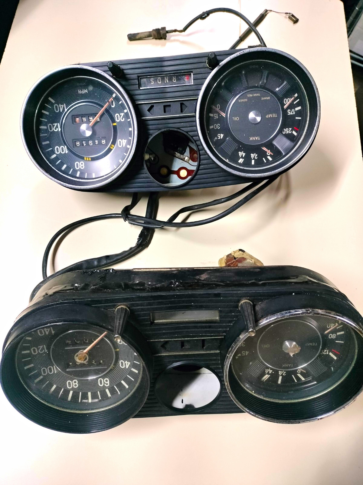 Mercedes W108 W109 Clusters Mercedes W108 W109 Clusters