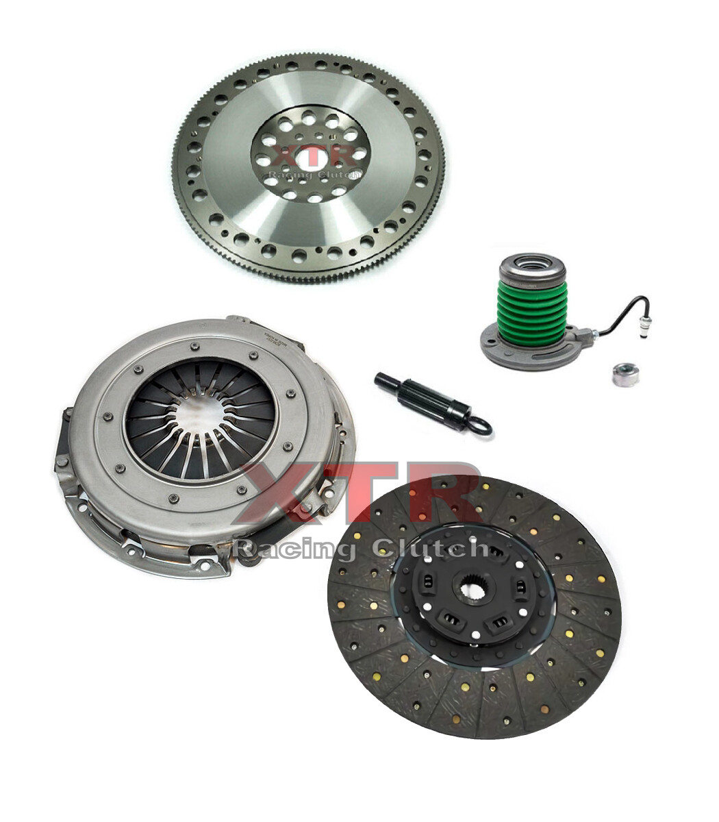 XTR OEM CLUTCH KIT+CHROMOLY FLYWHEEL 07-09 FORD MUSTANG SHELBY GT500 KR 5.4L