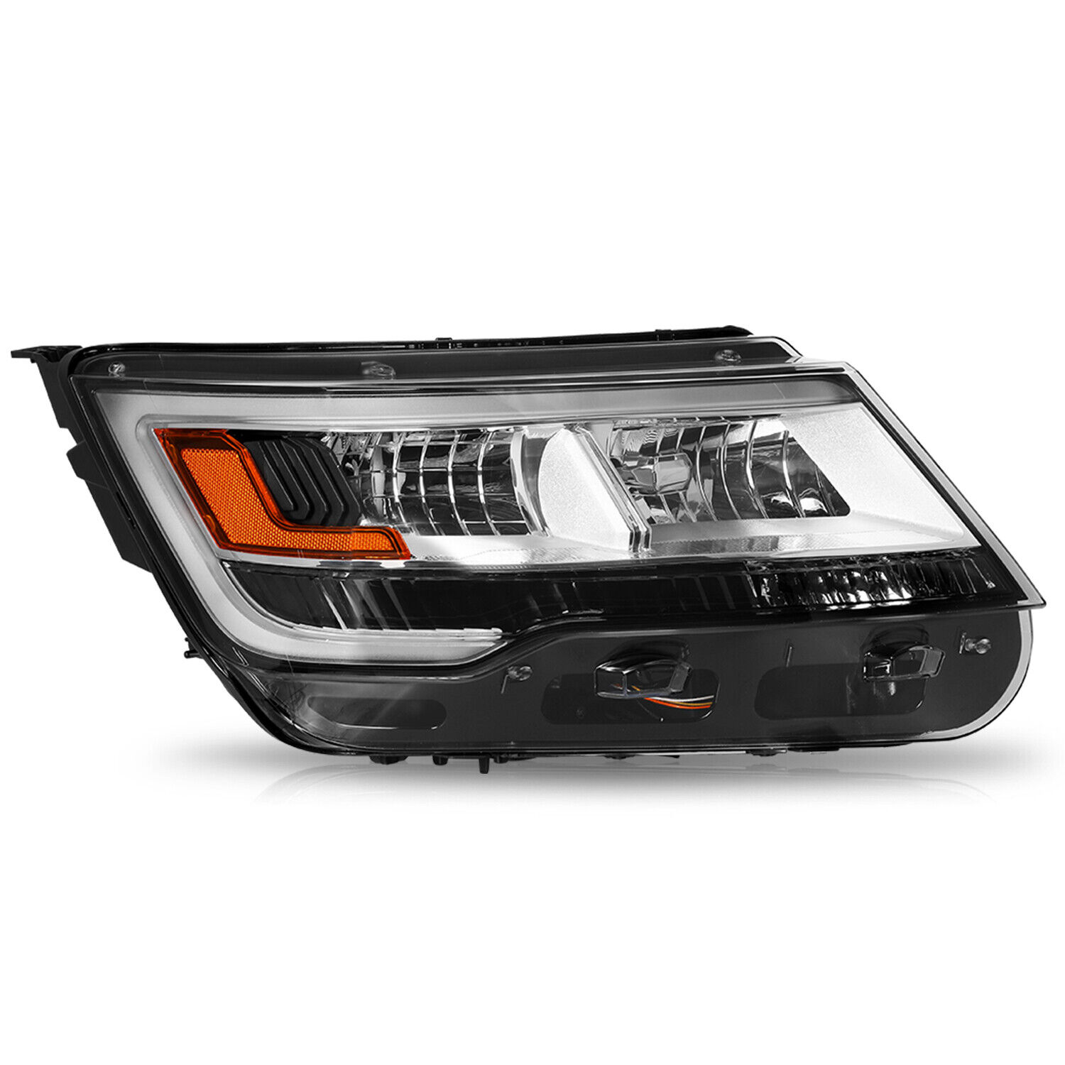 Fit 2016-2018 Ford Explorer Limited/XLT/Platinum LED DRL Passenger Headlight 