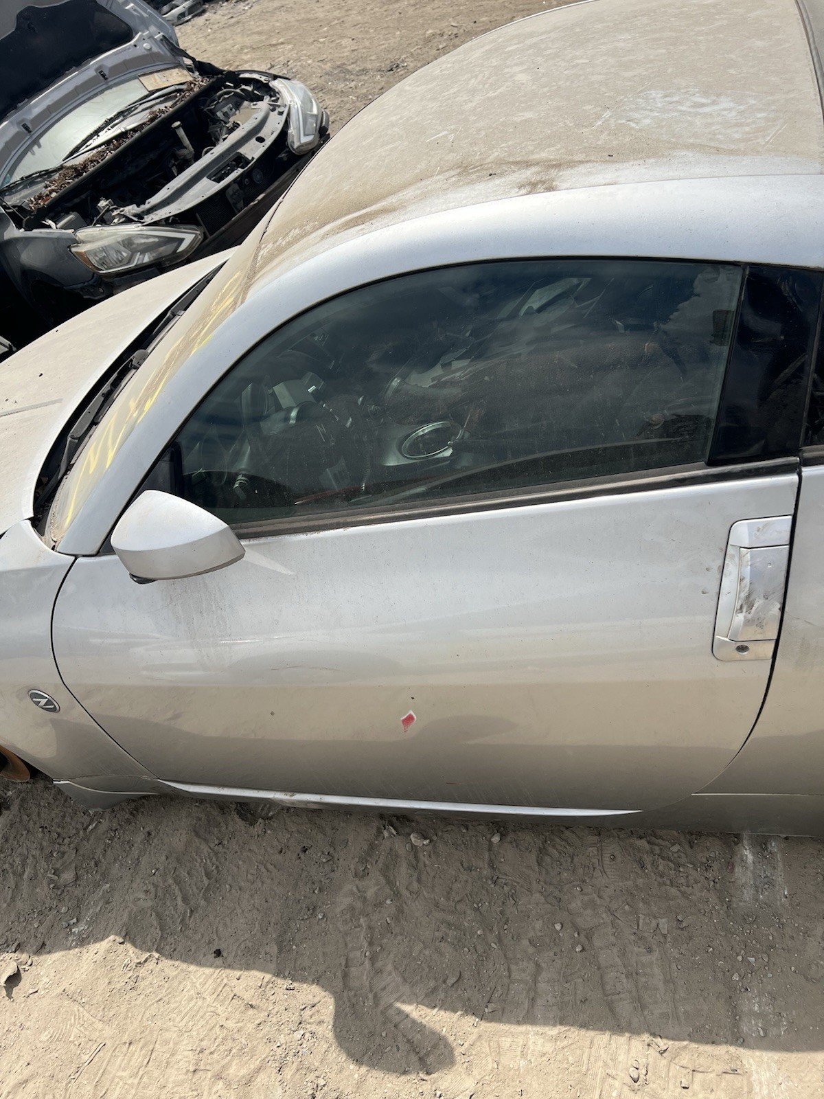 2003-2008 Nissan 350Z Coupe Left Driver Exterior Pillar Trim Molding OEM 2003-2008 Nissan 350Z Coupe Left Driver Exterior Pillar Trim Molding OEM