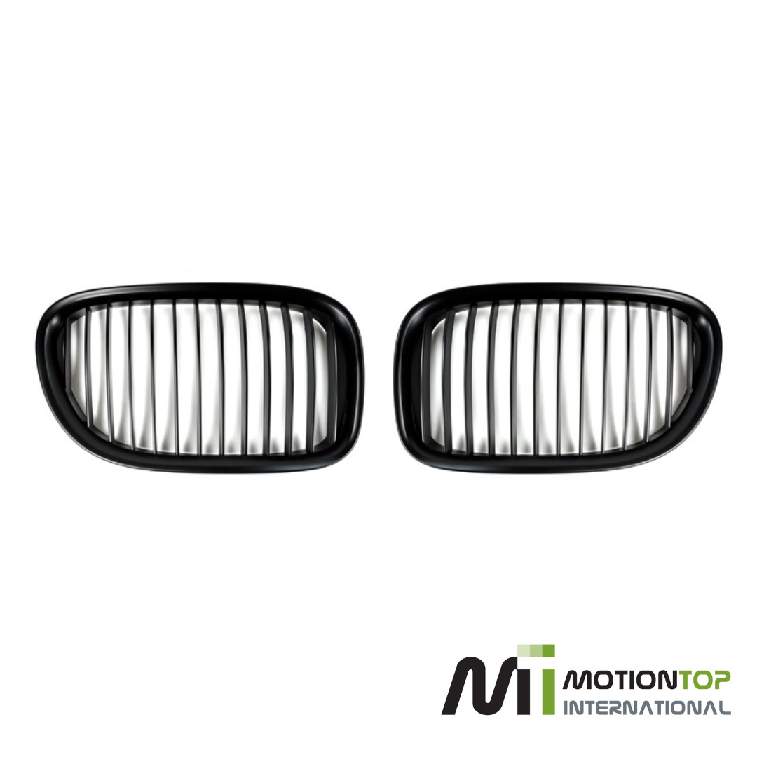 MOTIONTOP REPLACEMENT MATTE BLACK FRONT GRILLE SET - BMW F01/ F02 7-SERIES