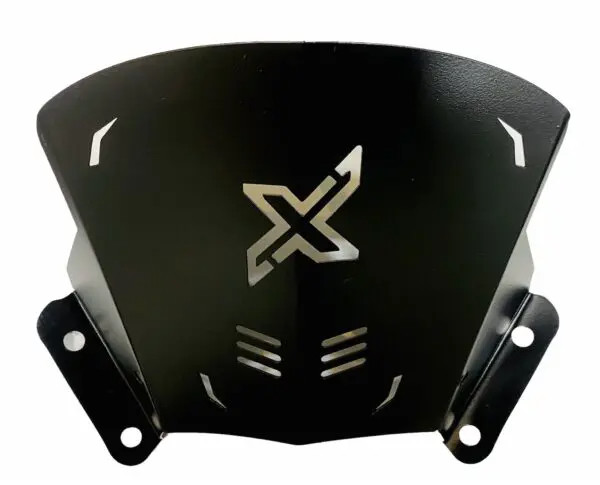 Hero Xpulse200 4V Wind Deflector Metal Visor Front Flyscreen Protector Universal