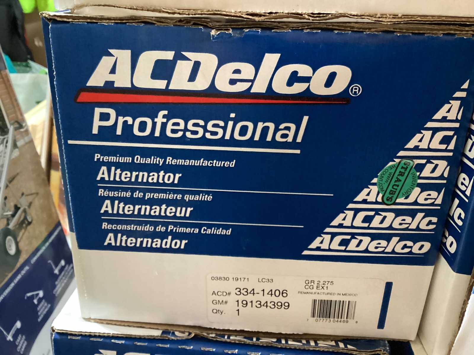 NEW Reman ACDelco Professional 3341406 Alternator Dodge Chrysler 