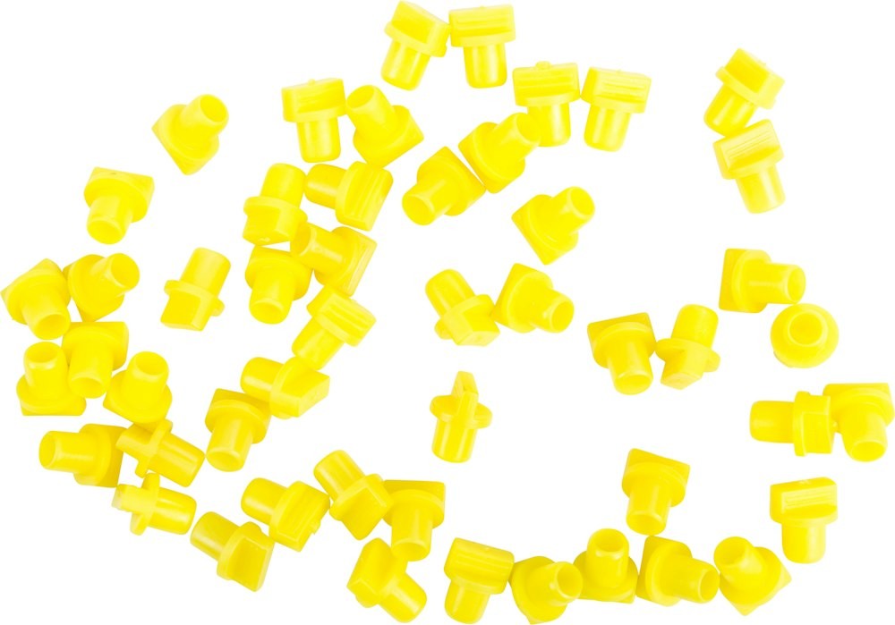 Firepower WPS Replacement Push In Vent Cap Hardware 50pk for Batteries HK1011
