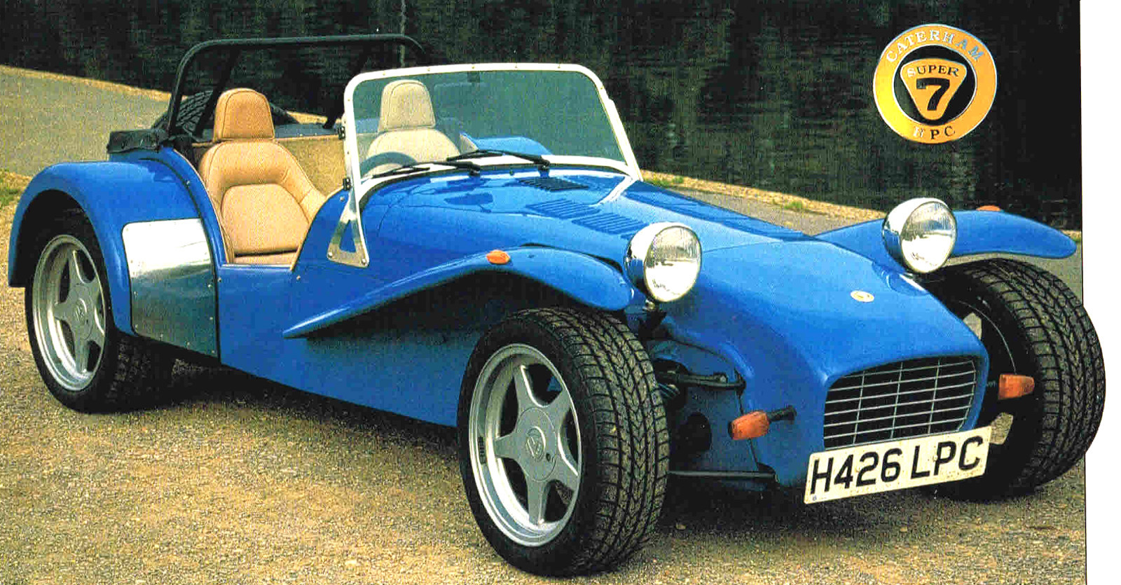 CATERHAM SUPER 7 SEVEN HPC SPEC SHEET/Brochure:1992,1993,1994,1995,.......