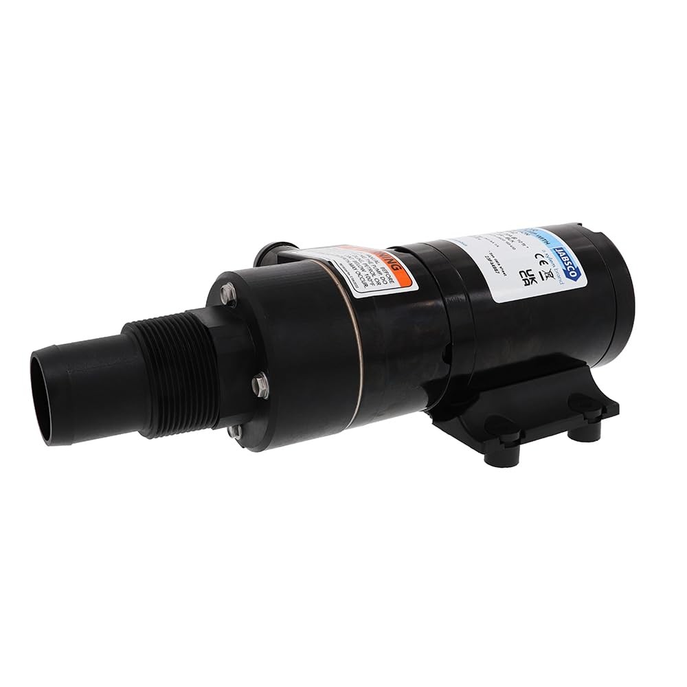 Jabsco 12V DC Macerator Pump   Chopper, Self-Priming, Dry-Run Protection