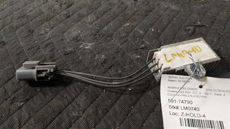 2015-19 Subaru Outback Cooling Fan 2283222