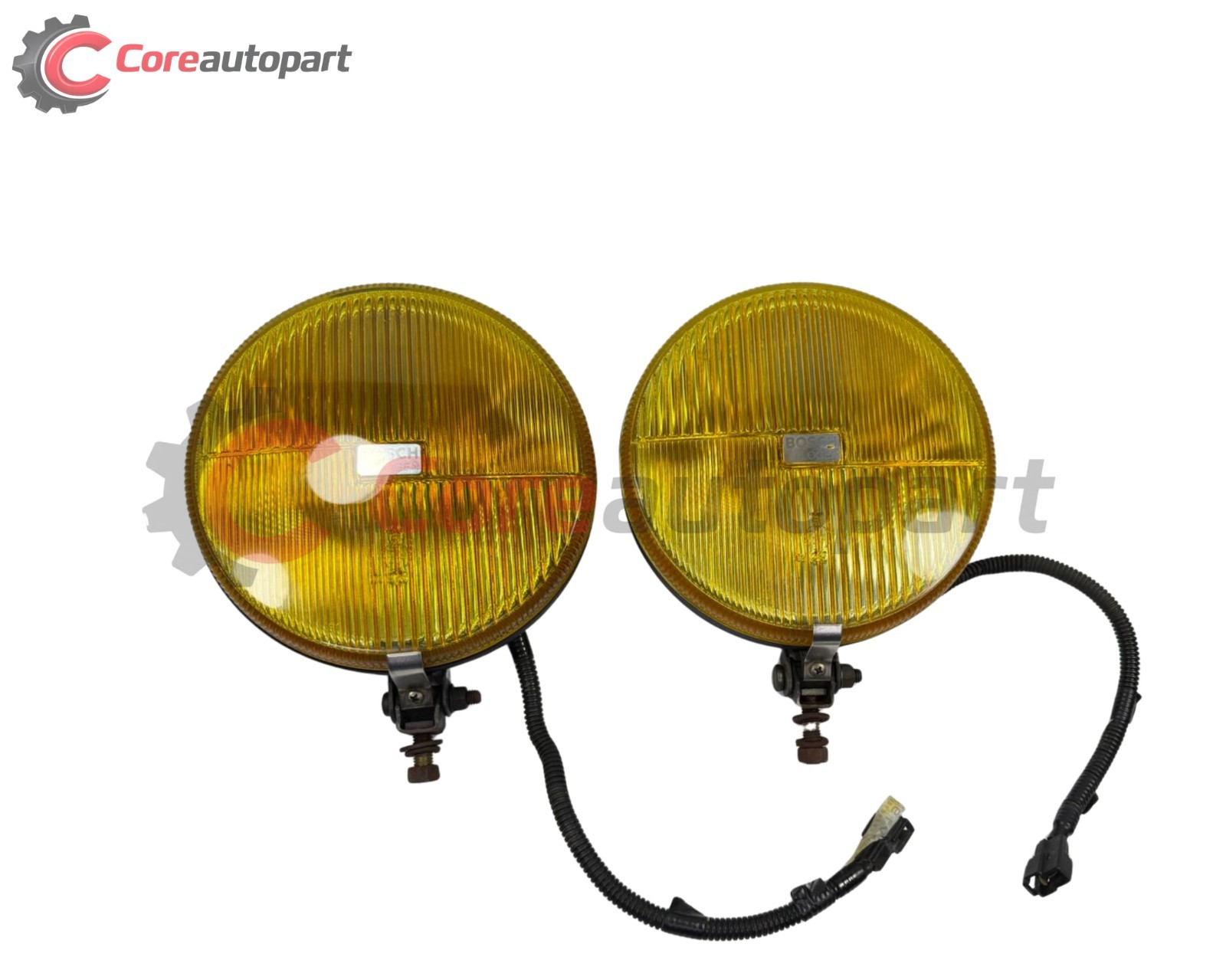  Genuine Used Bosch round yellow fog lights 8inch Bosch Fog Lamps