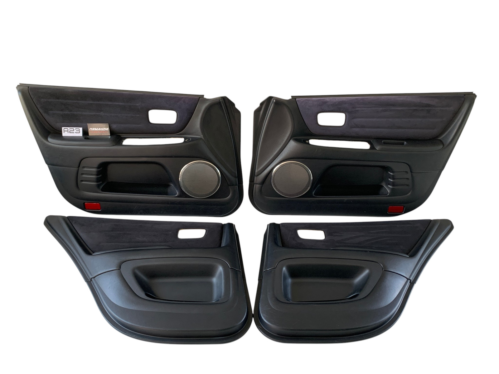 2001-2005 LEXUS IS300 DOOR PANEL SET FRONT LEFT FR RL RR SUEDE COVER OEM B06