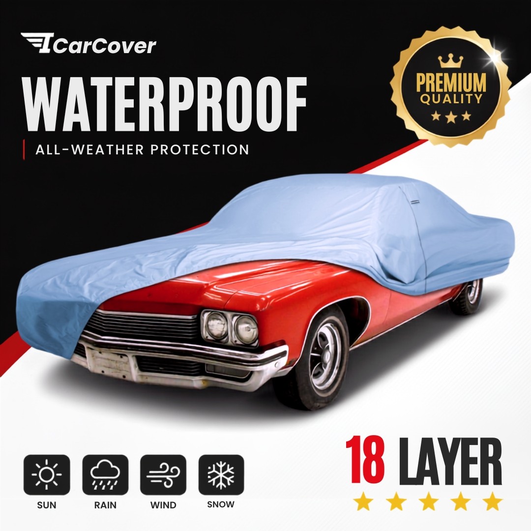 Buick LeSabre 1971-1976 Custom Fit Waterproof Car Cover 18 Layer All Weather