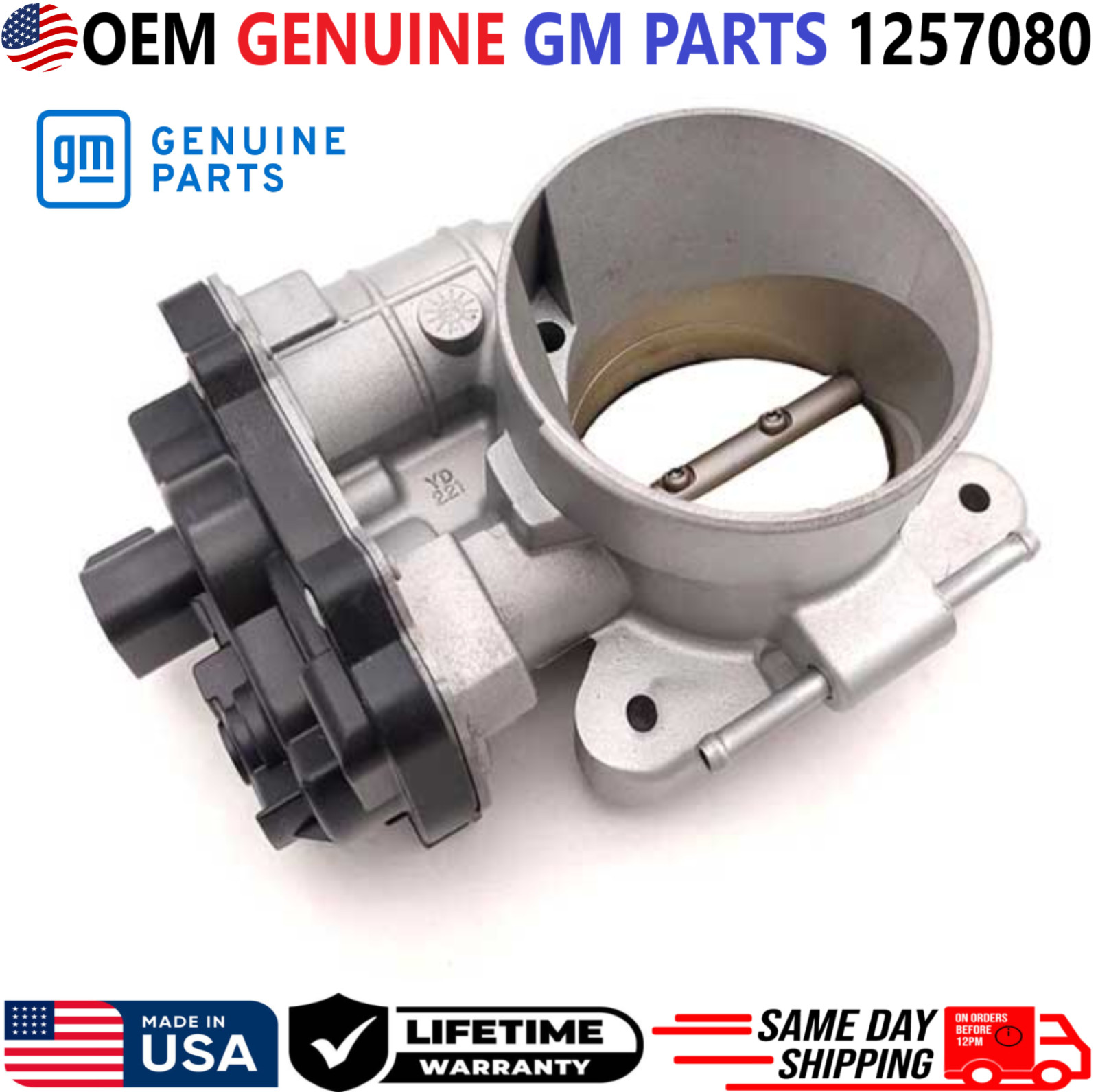 GENUINE GM Throttle Body For 2003-2007 Cadillac Chevy GMC Hummer Isuzu, 12570800