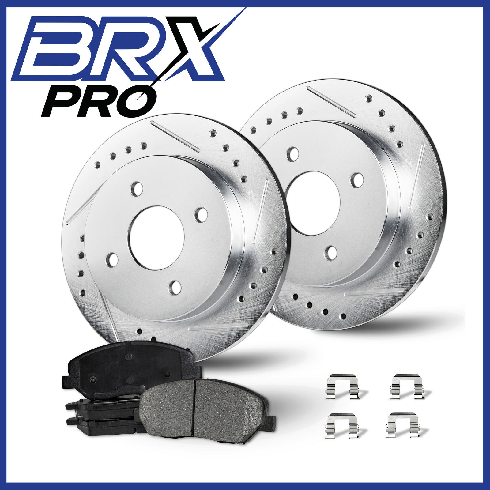 256 mm Front Rotor + Pads For Pontiac G5 4 Lugs 2007-2010|NO RUST Brake Kit