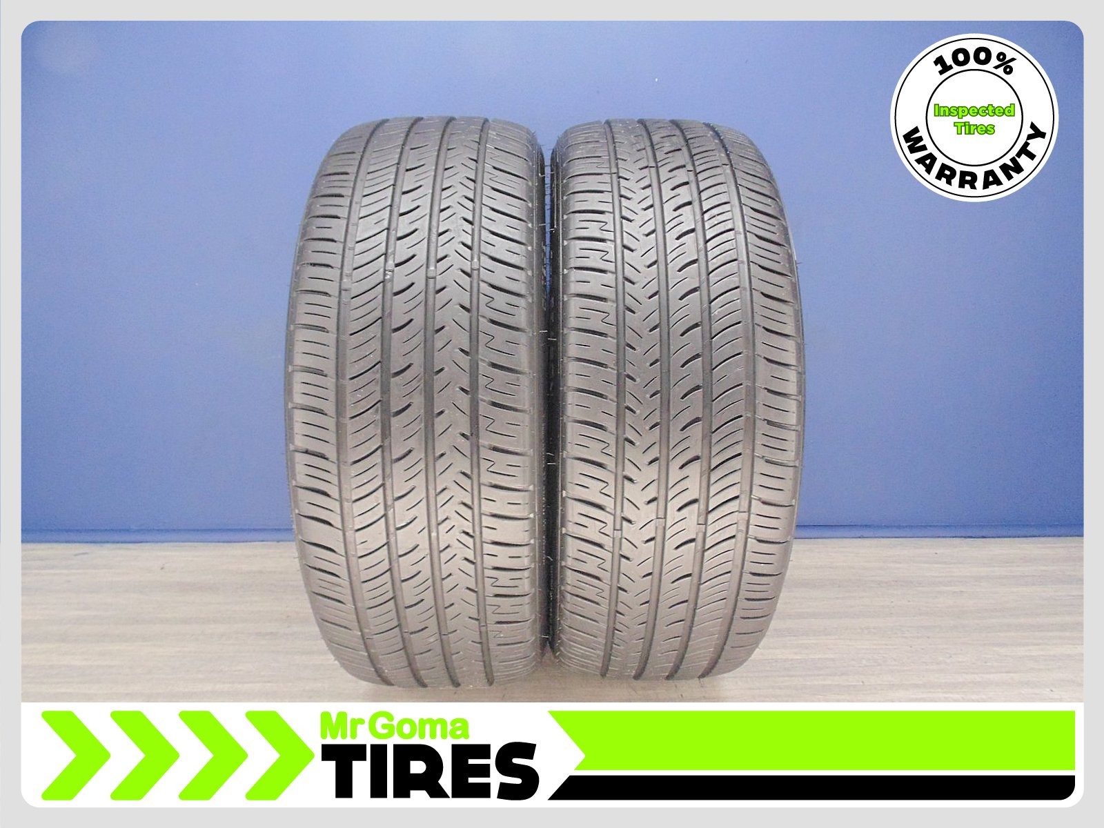2 Advanta HPZ-02 All Season XL 225/45ZR19 Used Tires 8.1/32 Tread 96W 2254519 2 Advanta HPZ-02 All Season XL 225/45ZR19 Used Tires 8.1/32 Tread 96W 2254519