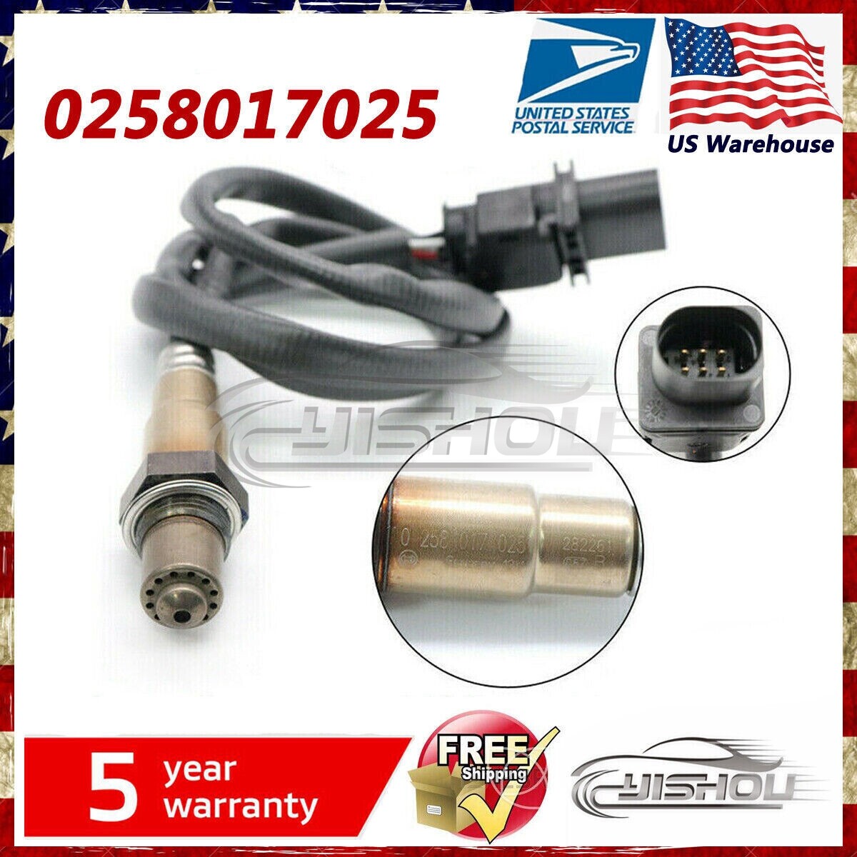 LSU-4.9 New Innovate 3888 Replacement Oxygen O2 Sensor LSU4.9