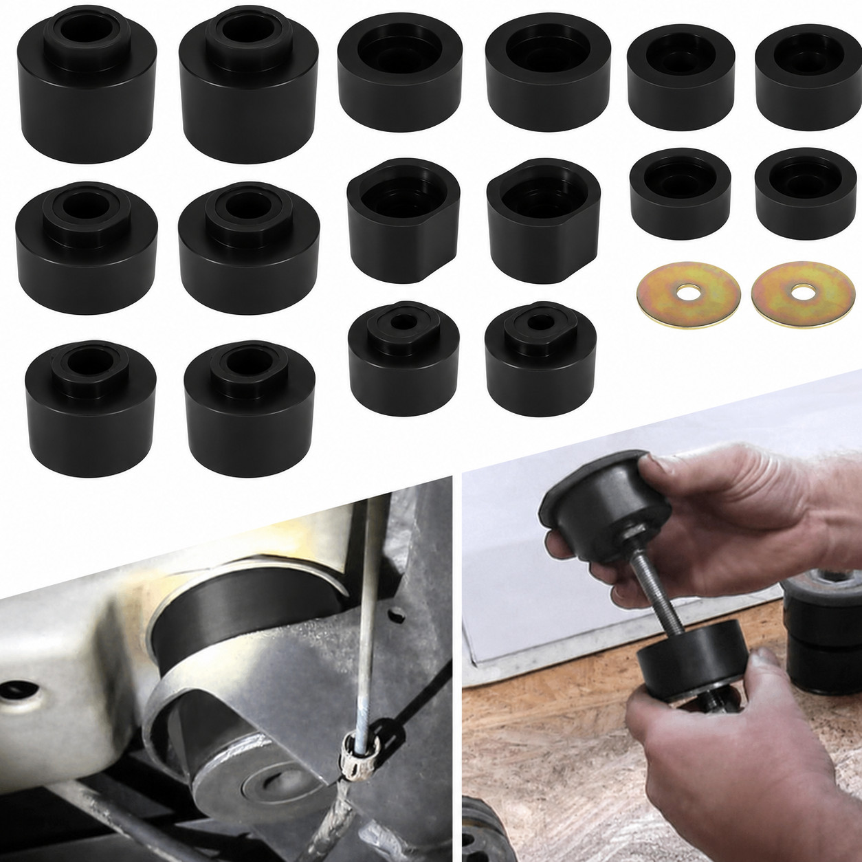 6-116 Body Cab Mount Bushings Kit For 2001-2005 Ford Explorer Sport Trac 2WD 4WD