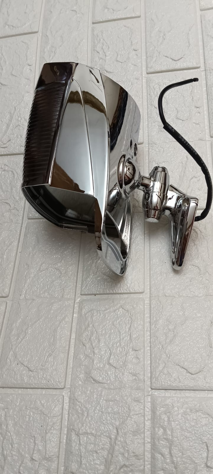 Vintage Nuvue Spot Mirror, Chrome Retro Nuvue USA CLASSİC CAR IMPALA. 1958