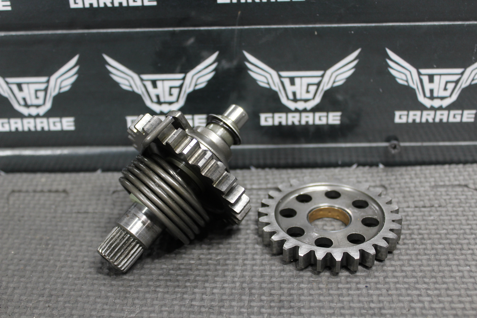 2006 02-07 Kawasaki KX250 2 Stroke OEM Kickstart Kick Start Shaft W Idler Gear