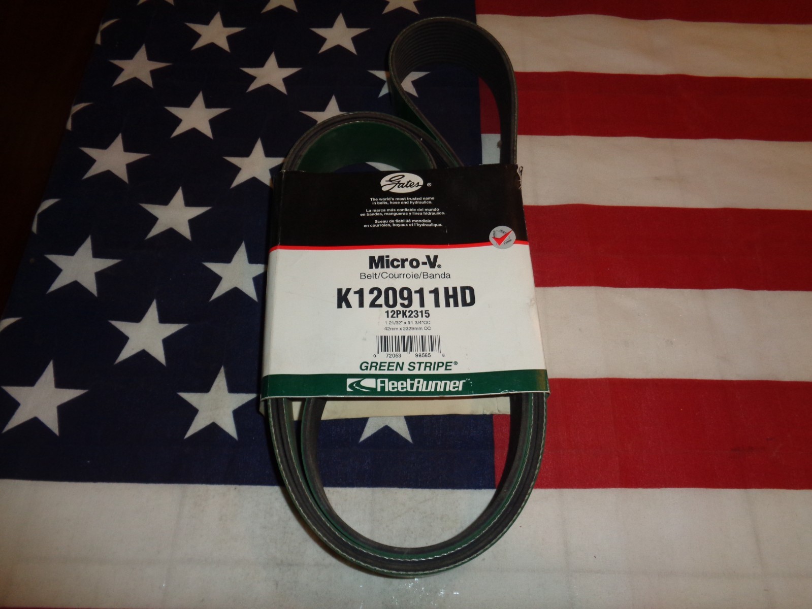 WOW 30%OFF OEM GATES GREEN STRIPE DRIVE BELT #K120911HD.