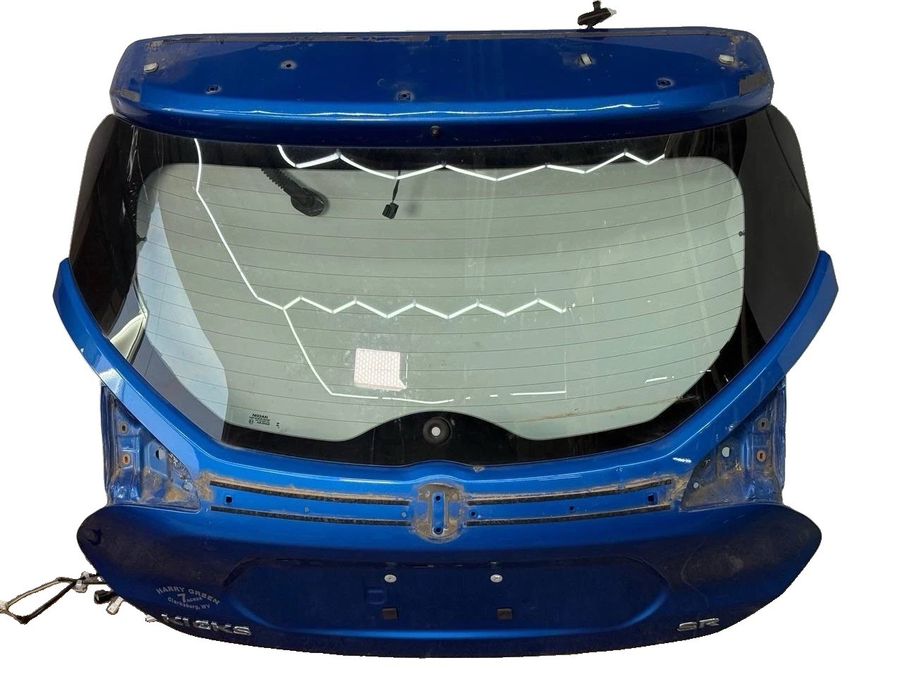 2018-2024 NISSAN KICKS TAILGATE LIFTGATE BACK DOOR OEM Blue 2018-2024 NISSAN KICKS TAILGATE LIFTGATE BACK DOOR OEM Blue