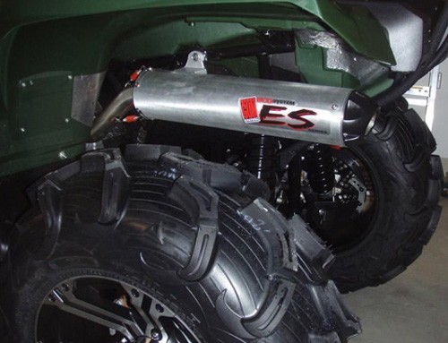 Big Gun Eco System Slip-On Exhaust 07-1342 Brushed Aluminum