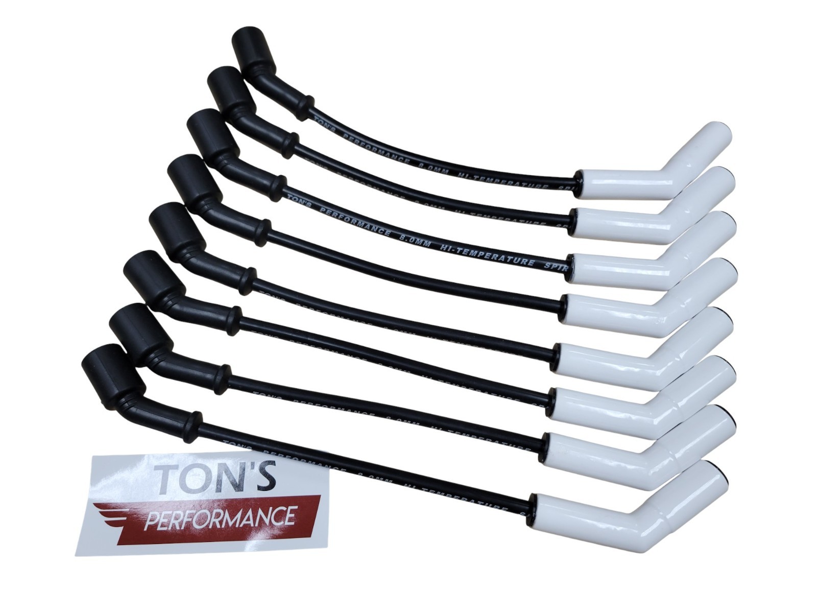 Ton's Black Ceramic LS High Performance Spark Plug Wire Set LS Pro GM TRUCK