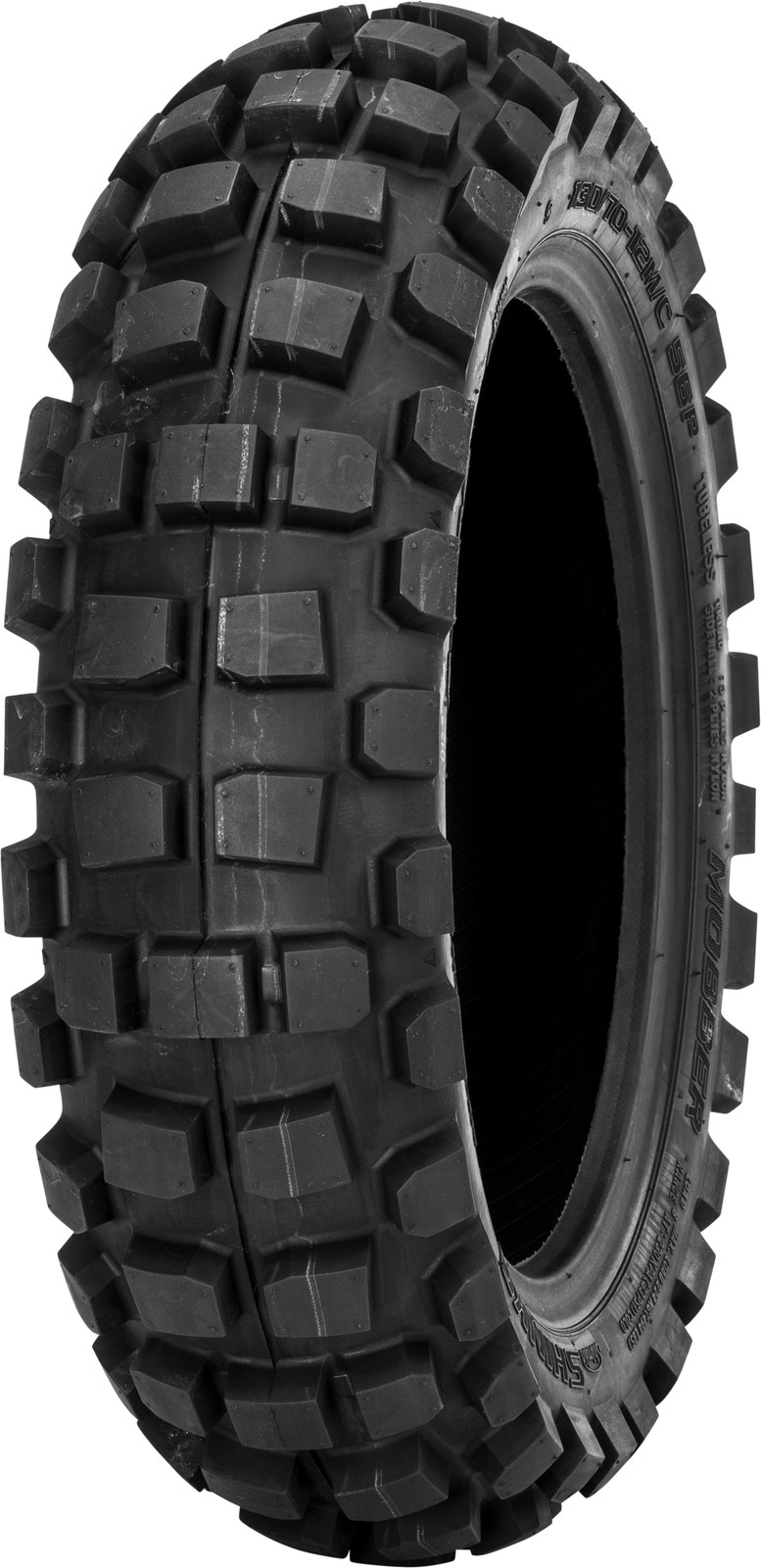 Shinko 505 Mobber Rear Tire 130/70-12 56P Bias Tubeless DOT Approved