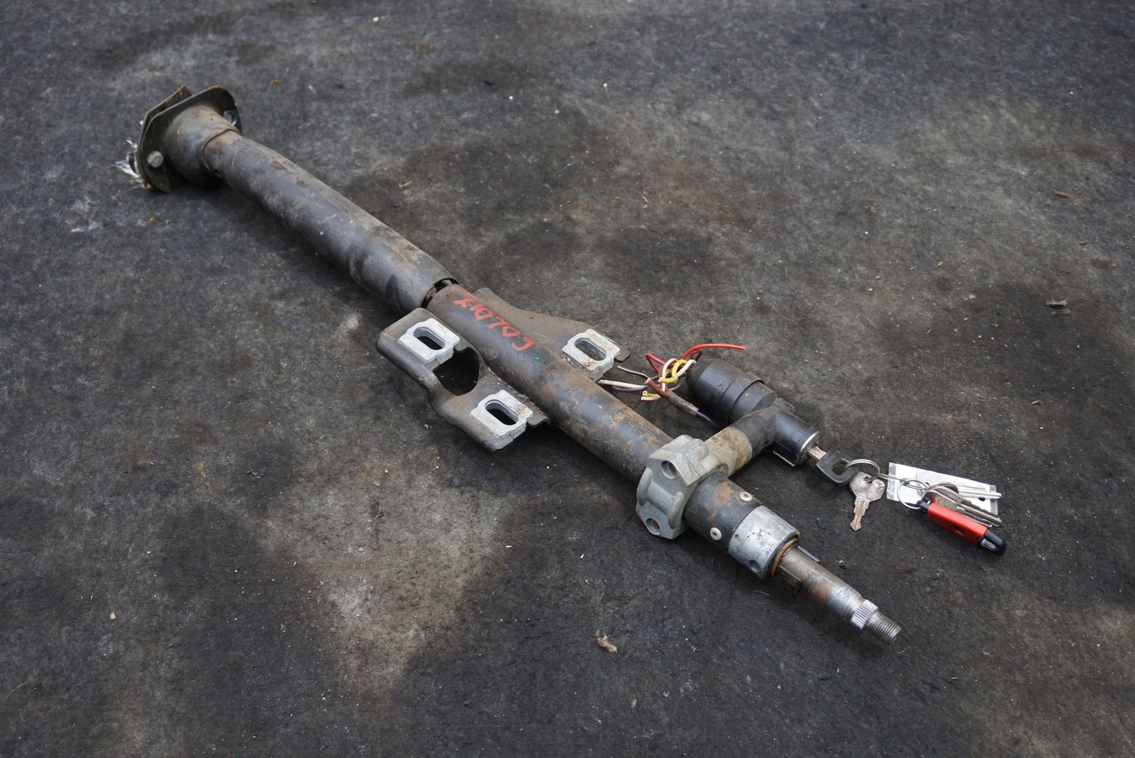 Steering Column Assembly W/ignition & Key OEM Lotus Elite Eclat 1975-82