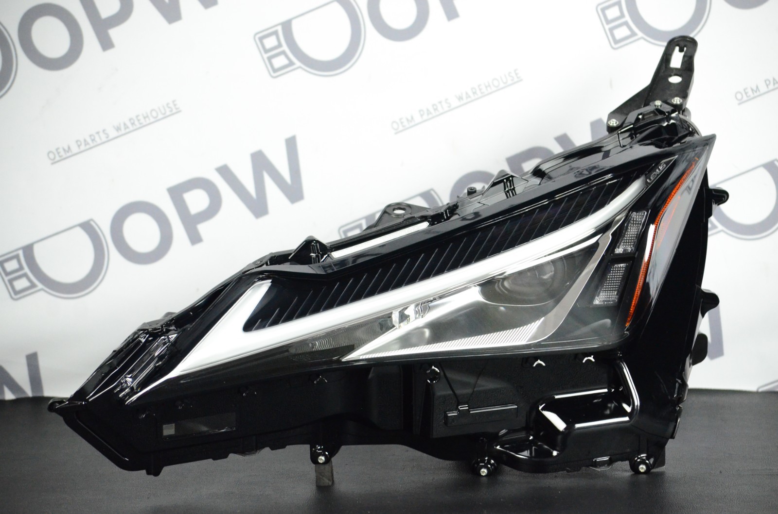 Perfect 2019-2026 Lexus UX 250h Single Beam Chrome LED Headlight Left AFS OEM