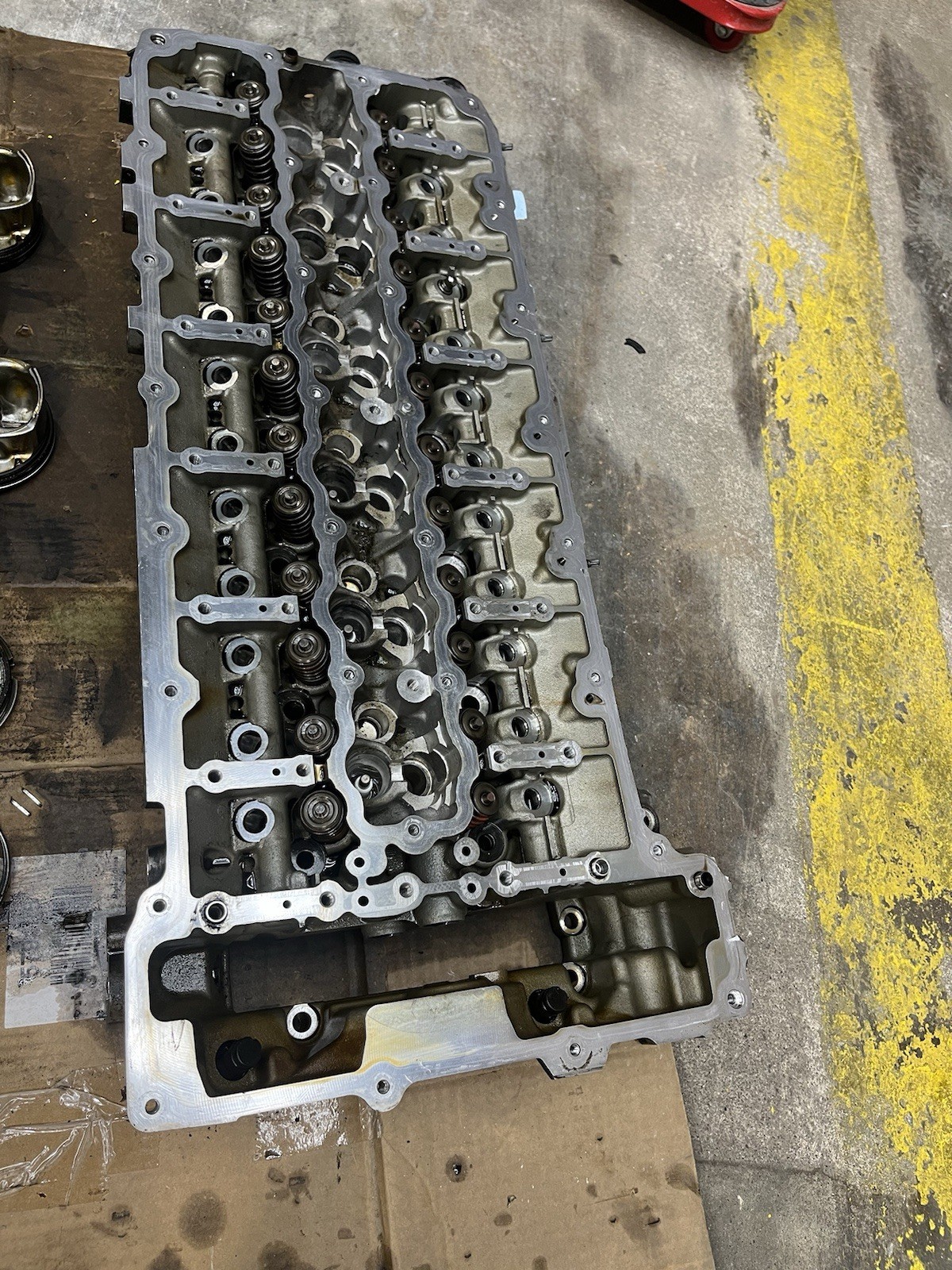 07-16 BMW 135i 335i 535i Z4 (E87 E89 E90 E60 E71) N54 ENGINE CYLINDER HEAD 88k