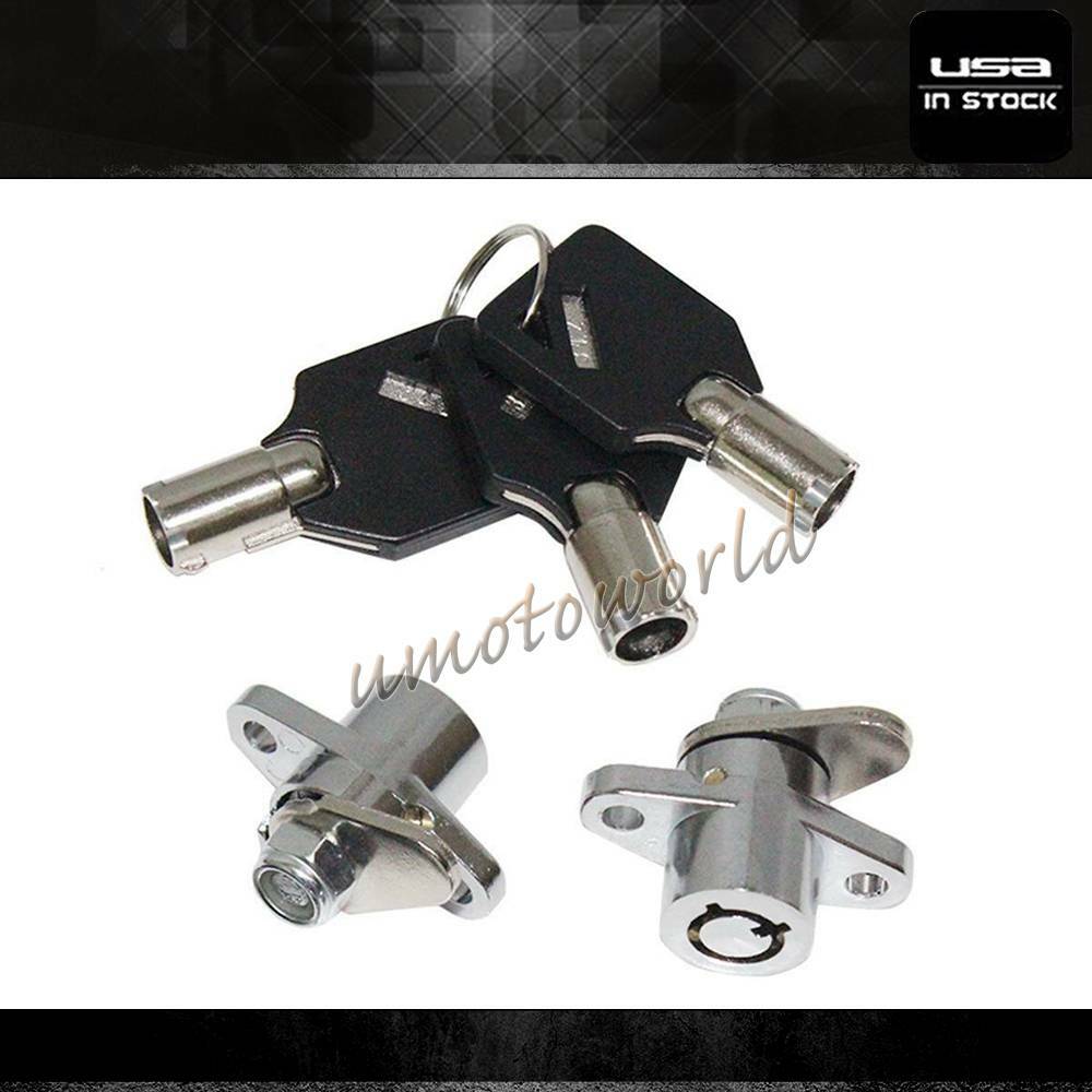 Hard Saddle bag Locks Keys Set Fit For Harley Davidson Touring Models 1993-2013 Hard Saddle bag Locks Keys Set Fit For Harley Davidson Touring Models 1993-2013