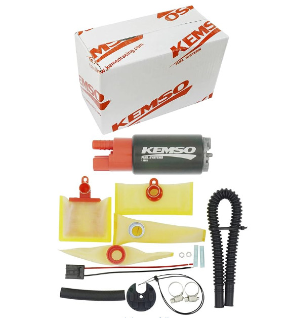 KEMSO High Performance Electric Fuel Pump &  Install Kit 13802