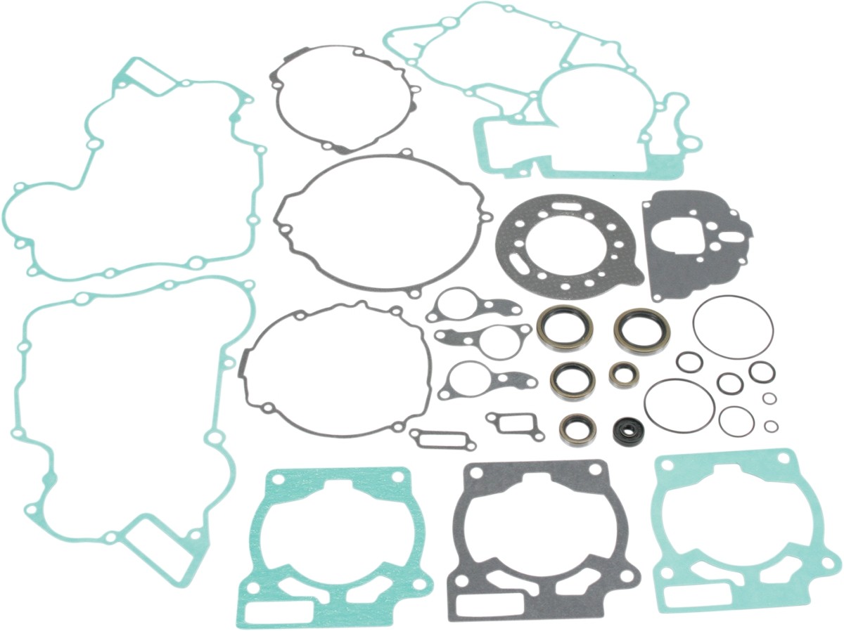 Moose Complete Gasket Kit w/ Oil Seals 0934-0108 for 1998-2001 KTM 125 SX Moose Complete Gasket Kit w/ Oil Seals 0934-0108 for 1998-2001 KTM 125 SX