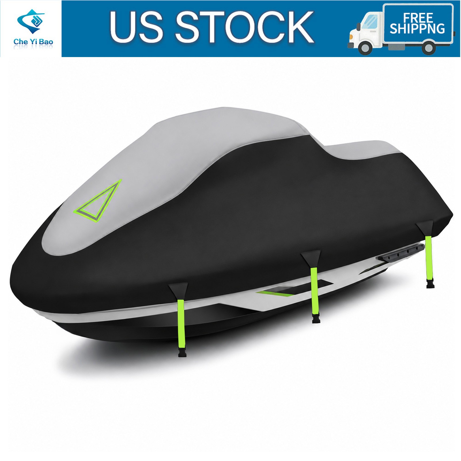 Waterproof Jet Ski Cover 420D For 2 Seater UV Resistant Heavy Duty 115\
