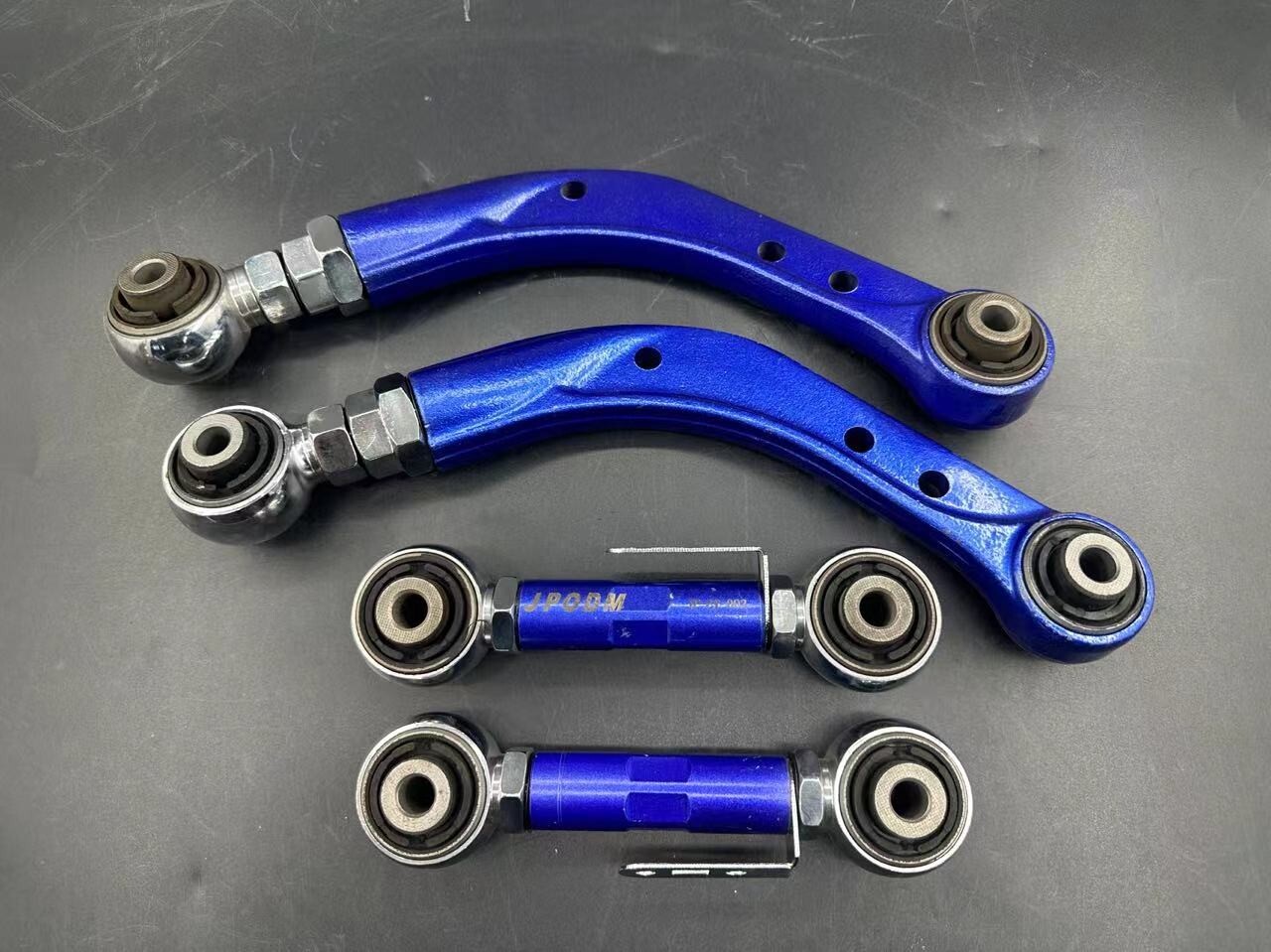 4Pcs Adjustable Rear Camber+Toe Arms For Dodge Caliber Compass Patriot 2007-2015
