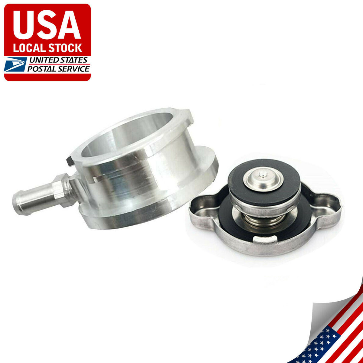 🔥 Aluminum Weld-On Radiator Filler Neck 32mm 1.25\