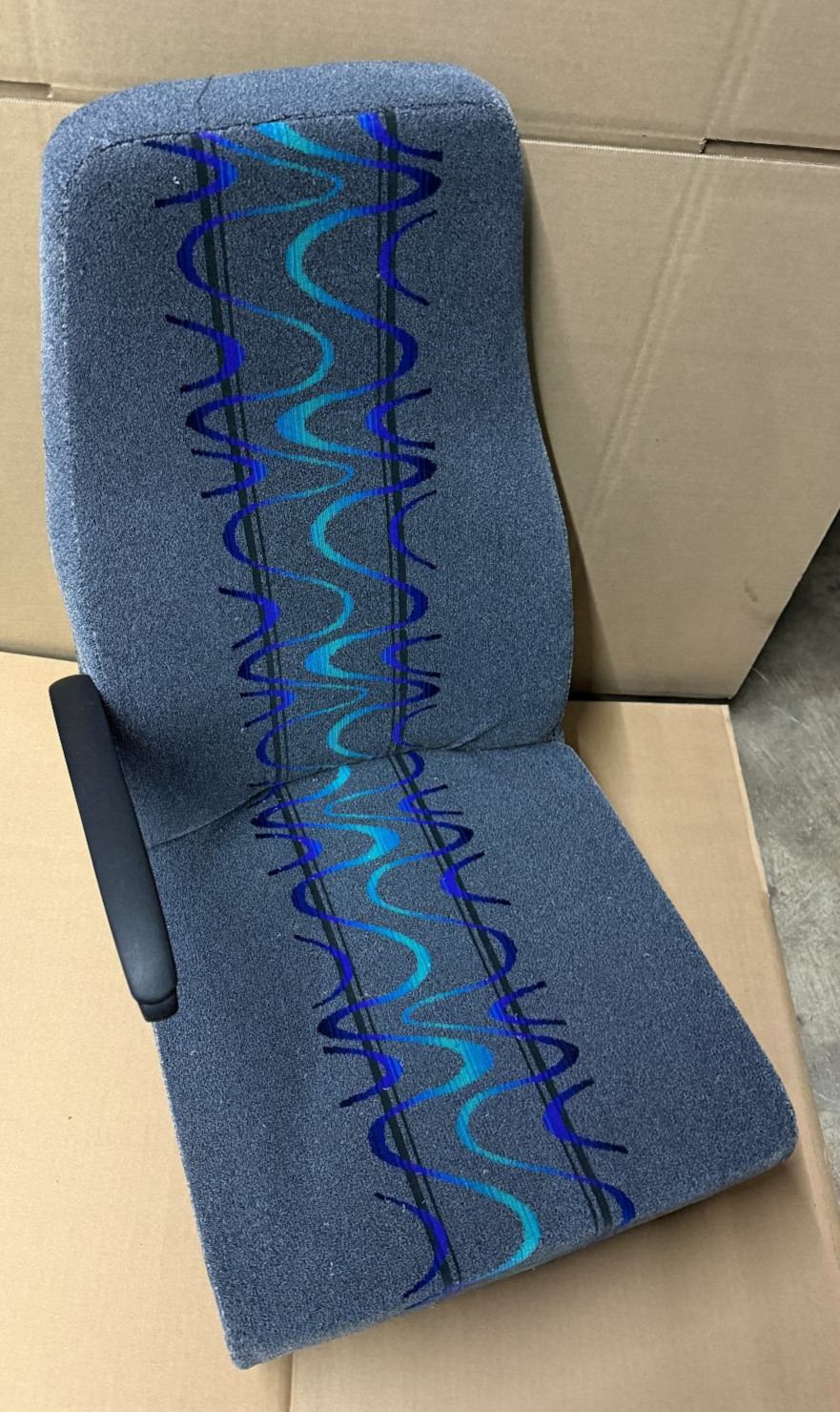Freedman Shuttle / Bus / Van Seat Cloth 1 Person with Arm Rest