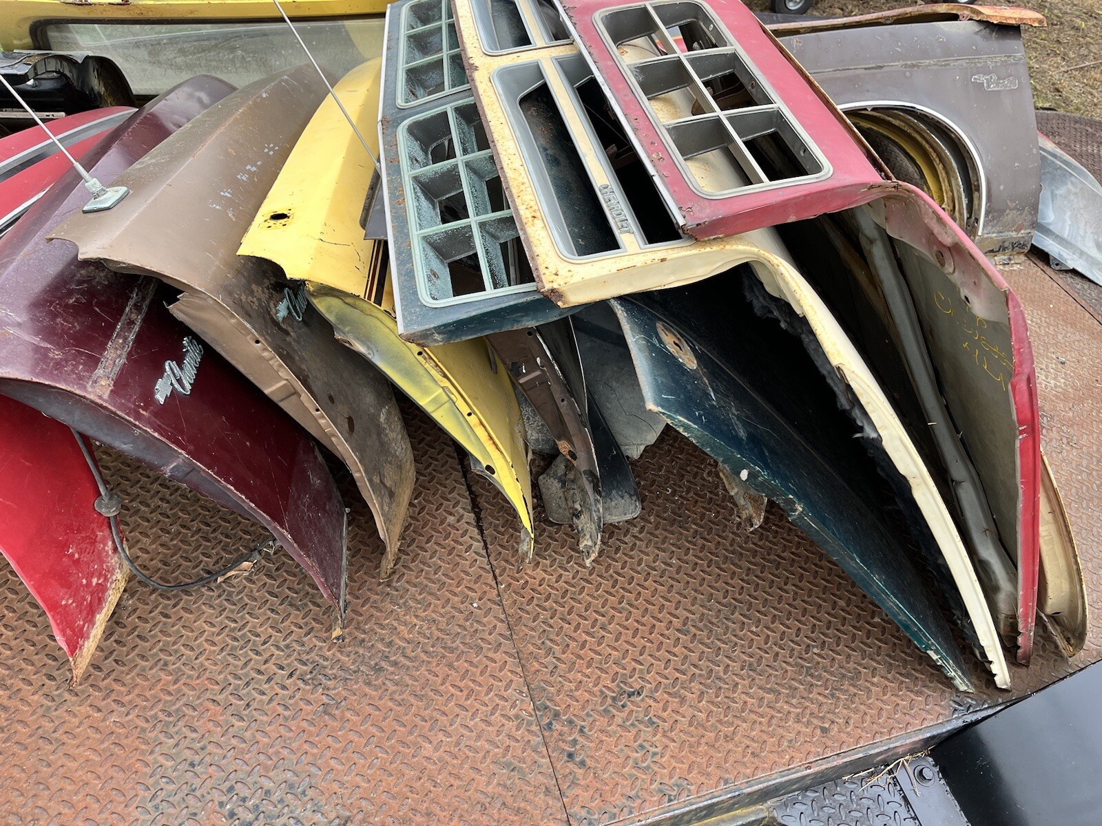 1976 1977 1978 Chevy Chevette Hood, GM Original, Good Shape, Chevrolet 1976 1977 1978 Chevy Chevette Hood, GM Original, Good Shape, Chevrolet