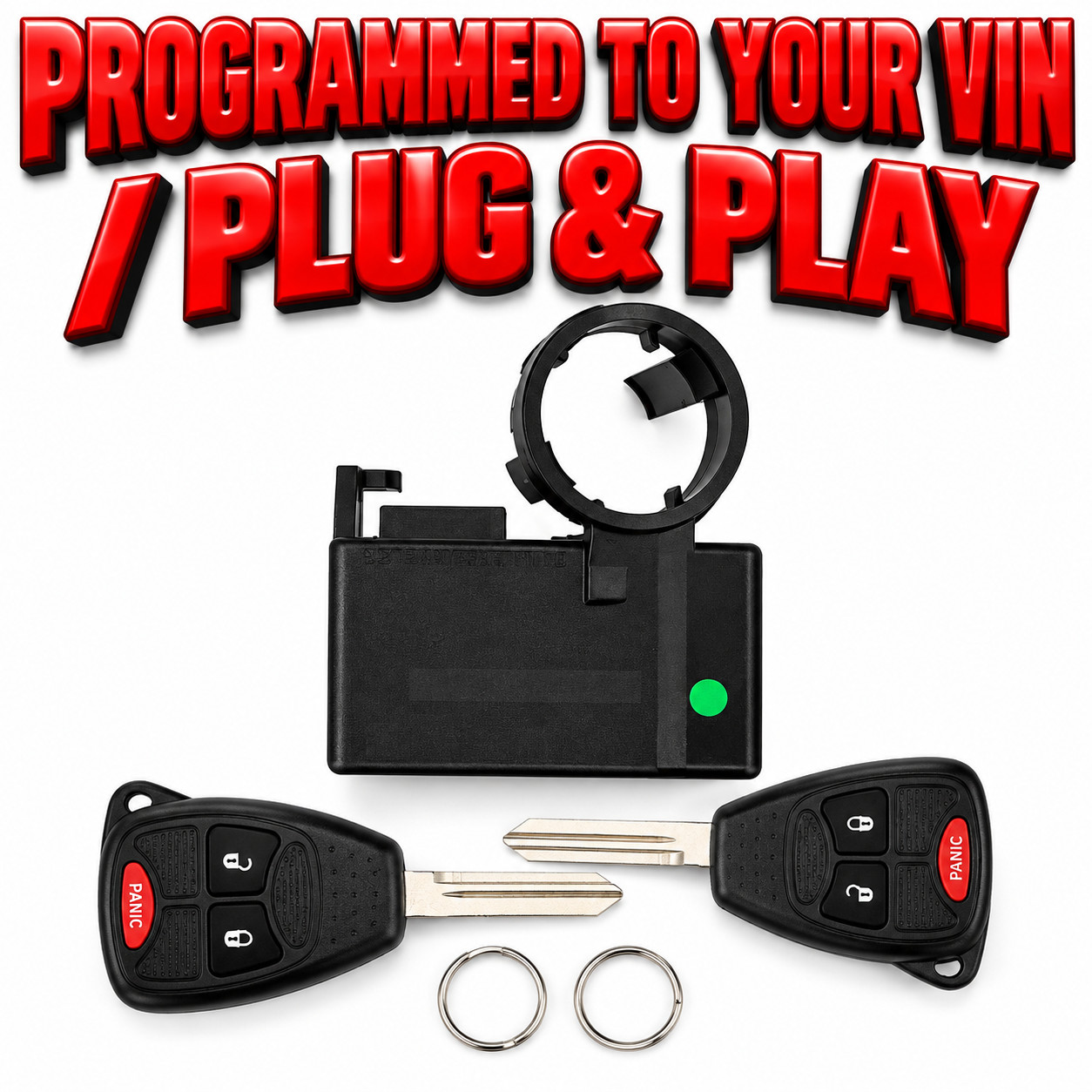 2006 Dodge Ram Immobilizer 56040659AJ VIN Programmed Plug & Play