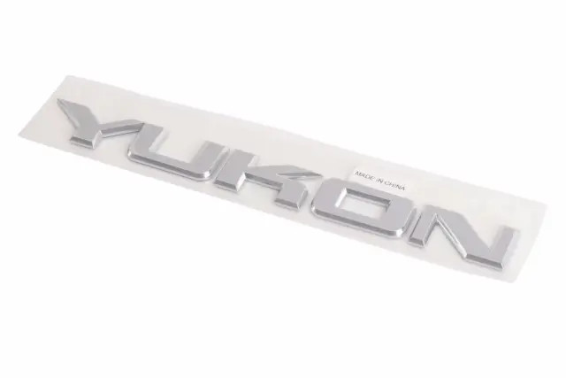 Genuine GM Yukon Name Plate GMC Yukon 2007-20 OEM NEW 15825690