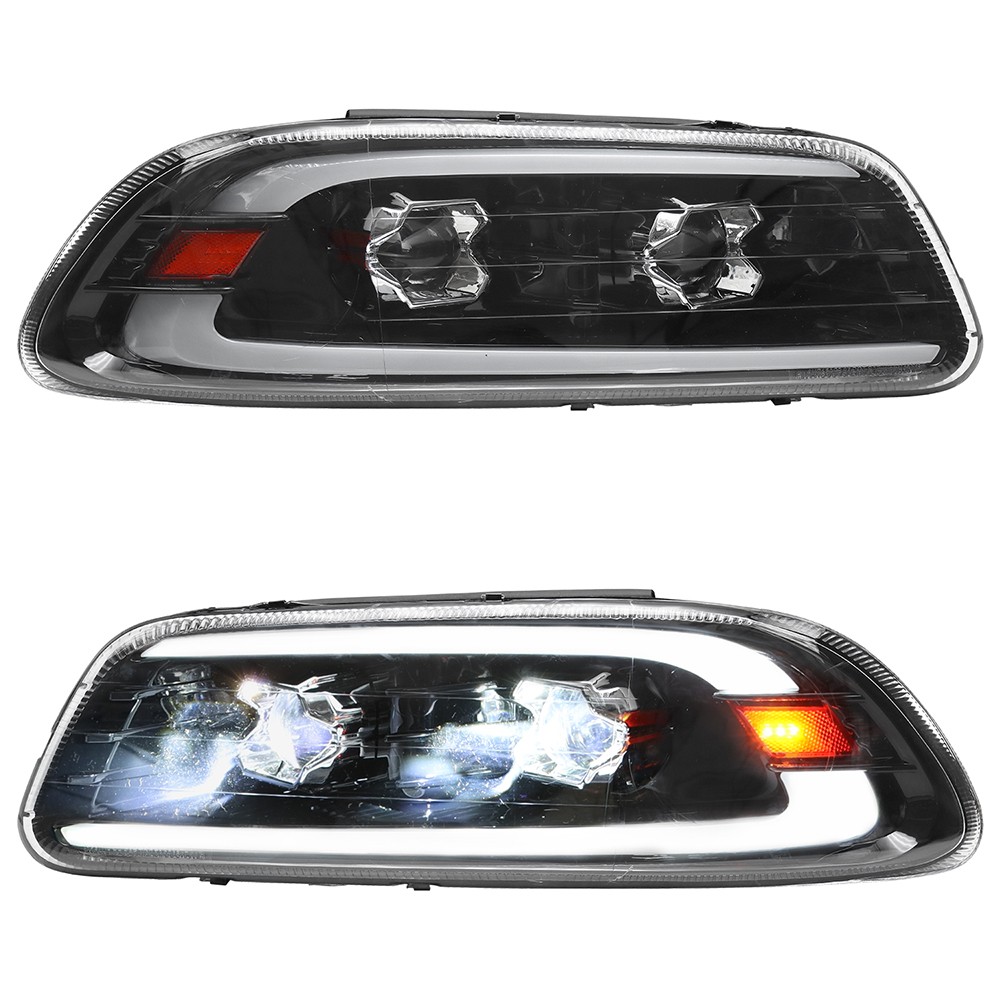 For Mack Vision CX CXN 1998-2018 CXN GU7 GU8 2008-2018 PAIR of LED Headlight