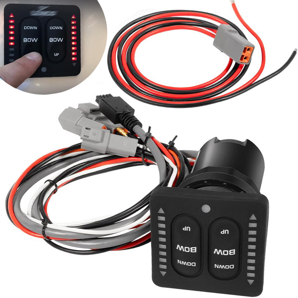 15170-001 For Lenco LED Indicator Integrated Tactile Switch Kit w/Pigtail
